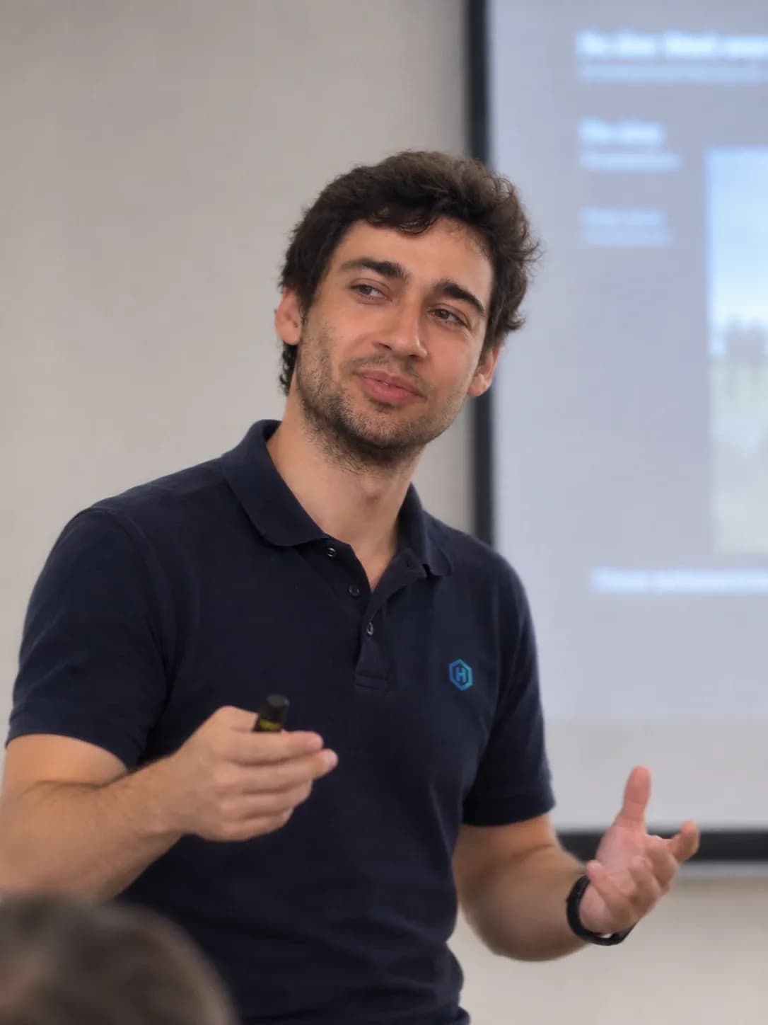 Igor Lima, fundador da Hodoki, a dar uma formação
