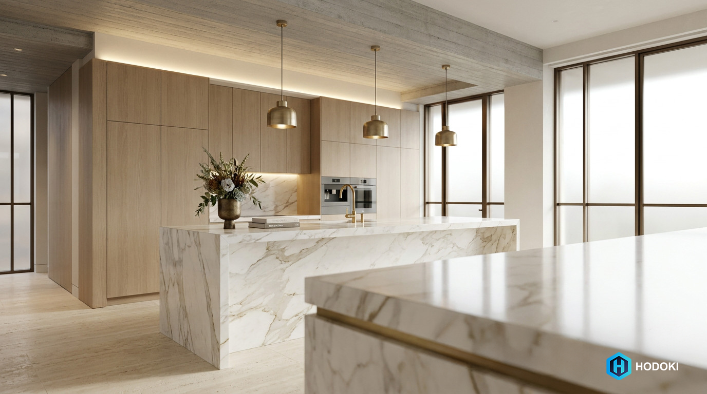 Cozinha moderna — ArchViz Hodoki